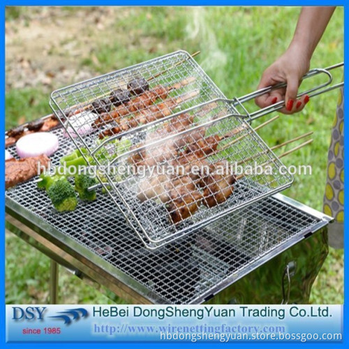 low price stainless steel barbecue wire mesh/crimped wire mesh